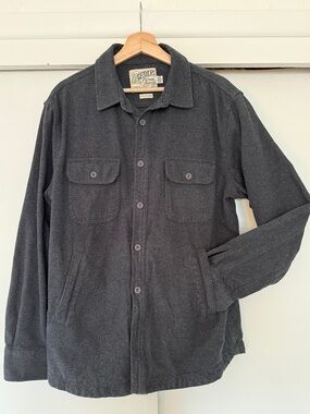 GRAYERS OUTDOOR GARMENTS 100% COTTON MEN’S SHACKET SIZE L